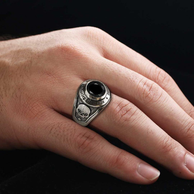 Custom Design Harley Davidson Ring
