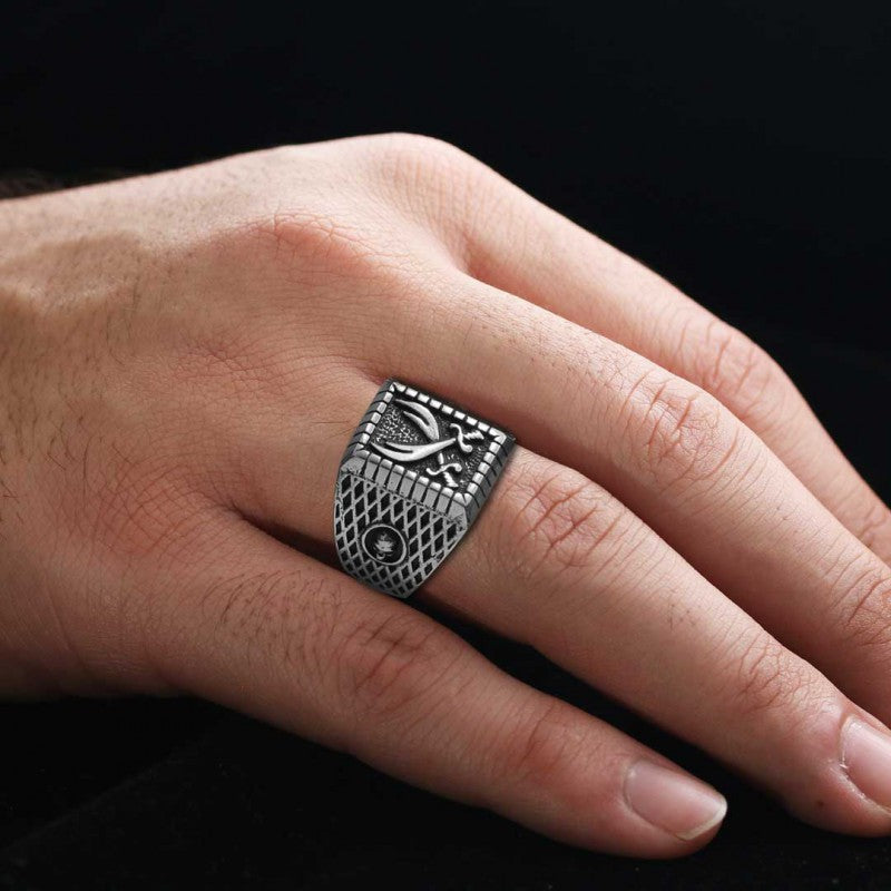 Custom Design Zulfikar Sword Ring