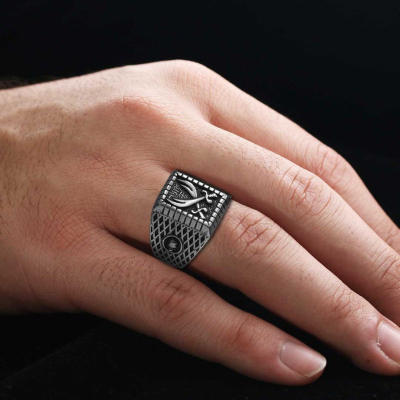 Custom Design Zulfikar Sword Ring