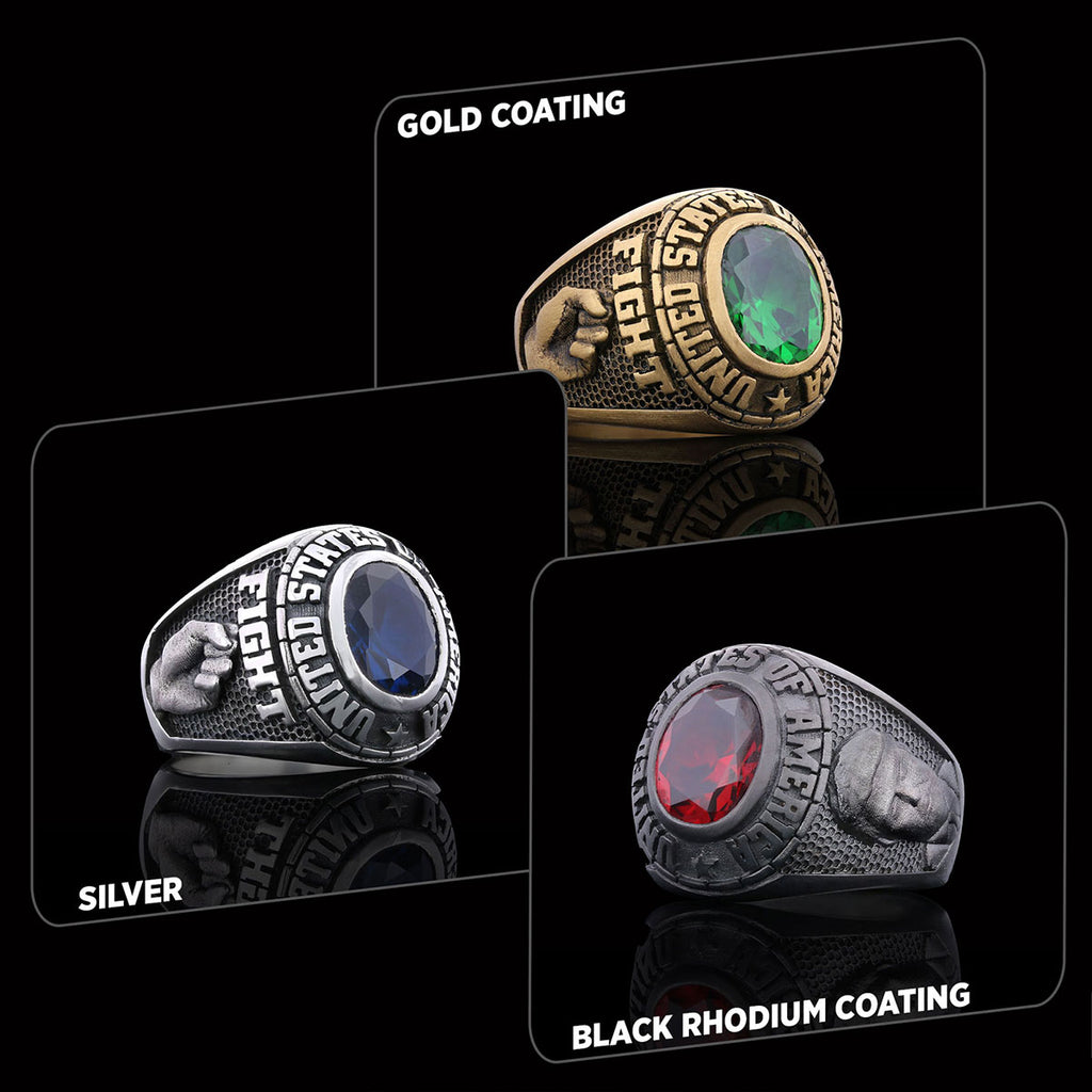 Special Edition Trump Ring, Trump Supporters Unisex Ring, American President Ring, Patriotic Jewelry