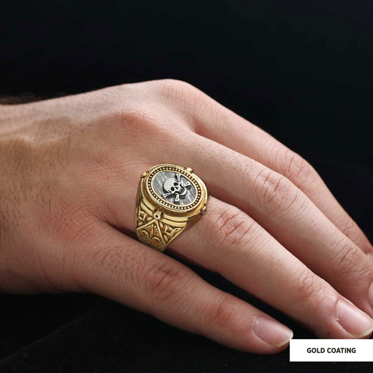 Unique Design Mortality Masonic Ring, Master Mason Ring, Elegant Masonic Ring